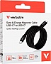 Дата кабель USB-C to USB-C 1.2m Magnetic 100W black Verbatim (31863) Дата кабель USB-C to USB-C 1.2m Magnetic 100W black Verbatim (31863)