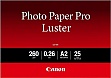  Canon A2 Luster Paper LU-101 25 (6211B026)