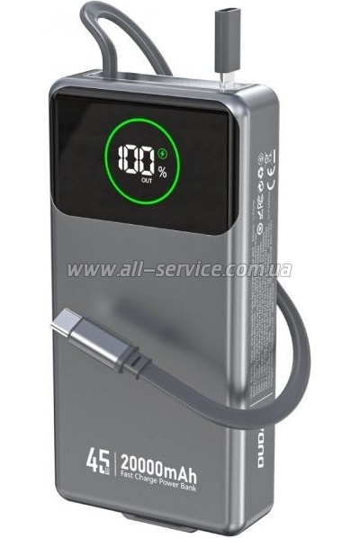 Батарея универсальная Dudao K31Pro 20000mAh PD 45W (6977196682010) Батарея универсальная Dudao K31Pro 20000mAh PD 45W (6977196682010)