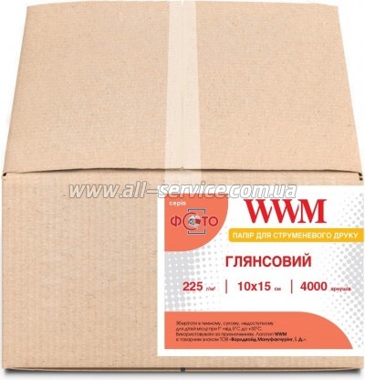  WWM Glossy 225/ 10x15 4000 (G225.F4000/C)