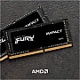 ������ ������ ��� �������� SoDIMM DDR4 16GB 3200 MHz Impact Kingston Fury (ex.HyperX) (KF432S20IB/16)