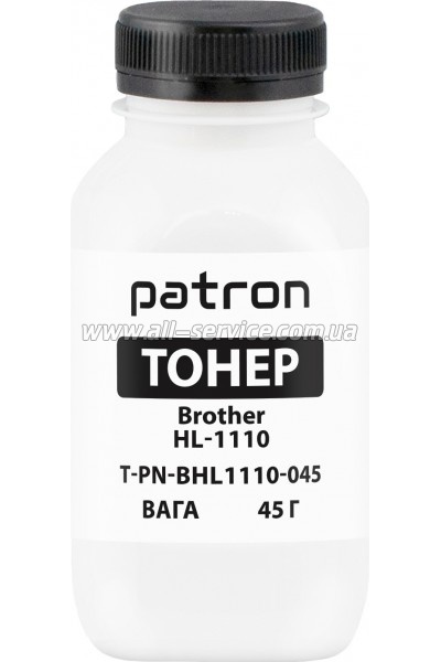 Тонер Patron Brother TN-1075/ HL-1110/ 1112/ DCP-1510/ 1512/ MFC-1810/ 1815 бутль 45г (PN-BHL1110-045) Тонер Patron Brother TN-1075/ HL-1110/ 1112/ DCP-1510/ 1512/ MFC-1810/ 1815 бутль 45г (PN-BHL1110-045)