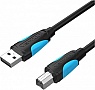 ������ ��� �������� USB 2.0 AM/BM 1.0m black Vention (VAS-A16-B100)