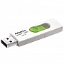  32GB ADATA UV320 WHITE/GREEN (AUV320-32G-RWHGN)