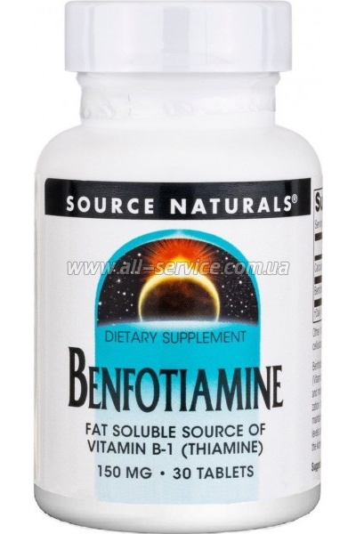 -  Source Naturals , 150 , Benfotiamine, 30  (SN1905)