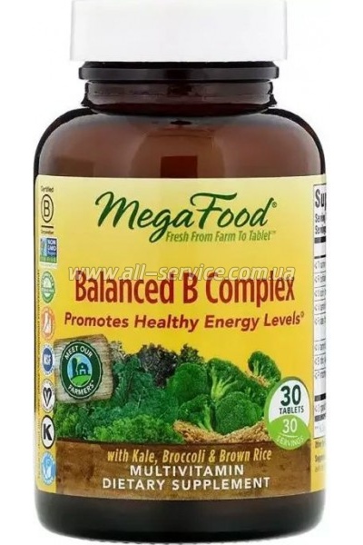  MegaFood    , Balanced B Complex, (MGF-10167)