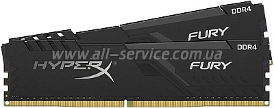  KINGSTON HyperX DDR4 2x16Gb 2666Mhz (HX426C16FB3K2/32) Black