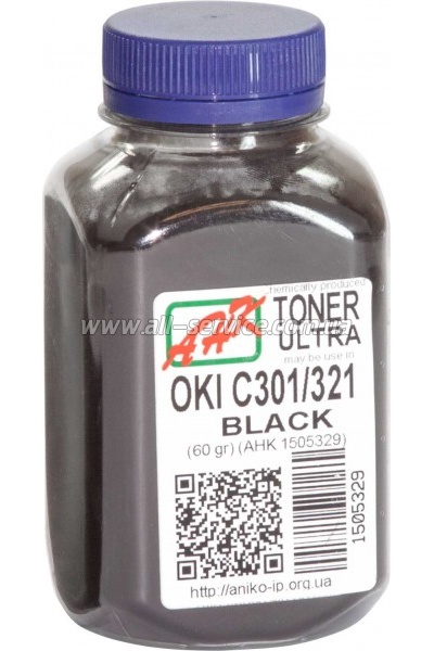   OKI C301/ 321  60 Black (1505329)