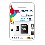   ADATA 16GB microSDHC C10 UHS-I + SD (AUSDH16GUICL10-RA1)