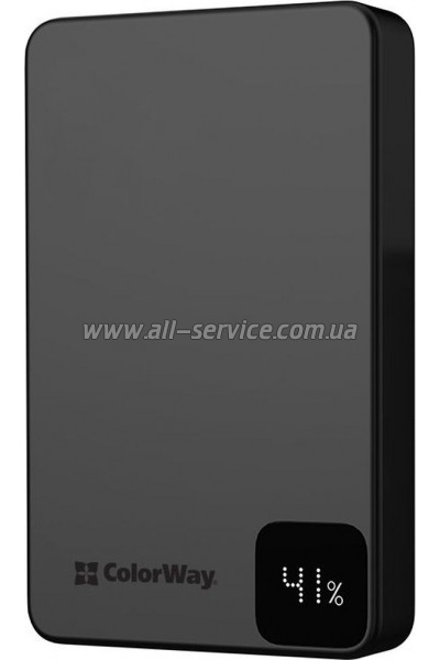 ������� ������������� ColorWay 10000mAh PD 22.5W Black (CW-PB100LPA1BK-WPDD)