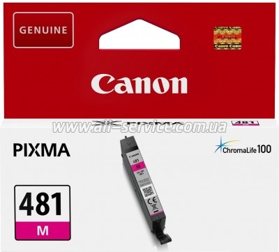  CLI-481 Canon Pixma TS6140/ TS8140 Magenta (2099C001)