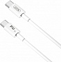 ���� ������ USB-C to USB-C 2.0m 100W white XO (CB-Q100-2CC)