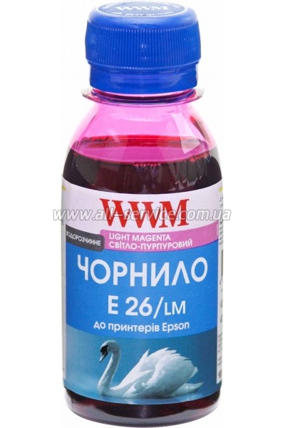  WWM  Epson Expression Photo XP-55 / XP-750 / XP-850 100 Light Magenta  (E26/LM-2)