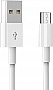 ���� ������ USB 2.0 AM to Micro 5P 1.0m 2.4A white Denmen (D22V-WH)