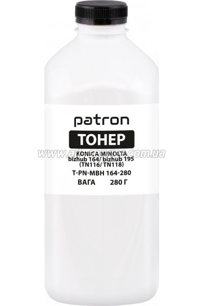 ����� Patron Konica Minolta bizhub 164/ 195 ����� 280� Black (PN-MBH164-280)