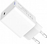 �������� ���������� ColorWay GaN Mini 65W PD Port PPS USB-C white (CW-CHS049PD-WT)