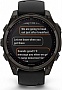 - Garmin fenix 8 47mm,Saph Solar,CrbnGry Ti/Blk,Blk/PblGryBnd (010-02906-11)