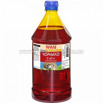  WWM  Canon IPF-107Y 1000 Yellow  (C67/Y-4)