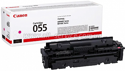  055 Canon i-sensys MF742Cdw/ MF744Cdw/ MF746Cx/ LBP663Cdw/ LBP664Cx magenta (3014C002)