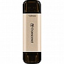  128GB Transcend JetFlash 930C USB 3.2 / Type-C Gold-Black (TS128GJF930C)