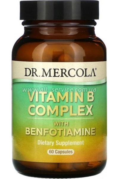 Dr. Mercola   B  , Vitamin B Complex with (MCL-01834)
