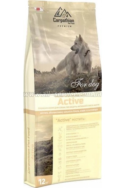     Carpathian Pet Food Active 12  (4820111140725)
