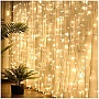 Гирлянда ColorWay Штора 3x2м 240 LED USB теплый цвет (CW-GW-240L32U) Гирлянда ColorWay Штора 3x2м 240 LED USB теплый цвет (CW-GW-240L32U)