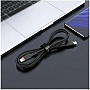 ���� ������ USB-C to USB-C 1.2m 3A 60W silicone C2-03 black Acefast (6974316280729)