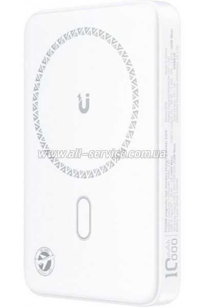 ������� ������������� Acefast Magnetic 10000mAh 20W PD White (6974316285212)