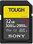   Sony 32GB SDHC C10 UHS-II U3 V90 R300/W299MB/s Tough (SF-G32T)