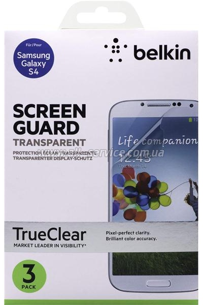   Galaxy S4 Belkin Screen Overlay CLEAR 3in1 (F8M596vf3)