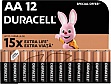 ��������� Duracell Basic AA LR06 * 12 (5000394006546 / 81551275)