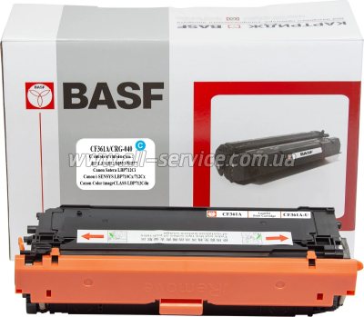 �������� BASF HP LJ M552 ������ CF361A/ 508A/ Canon 040 Cyan (BASF-KT-CF361A-U)