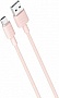 ���� ������ USB 2.0 AM to Micro 5P 1.0m 2.4A pink XO (NB156-M-PN)
