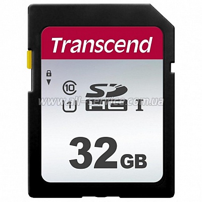   32GB TRANSCEND SDHC 300S UHS-I U1 (TS32GSDC300S)