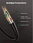 ���� ������ USB 2.0 AM to Mini 5P 3.0m 2A PVC black Ugreen (UGR-10386)