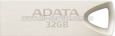 USB   ADATA 32GB UV210 Metal Silver USB 2.0 (AUV210-32G-RGD)