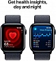 - Apple Watch SE 2024 GPS 44mm Midnight Aluminium Case with Ink Sport Loop (MXEP3QH/A)