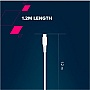 ���� ������ USB-C to USB-C 2.0m CC100SC 100W 2m White Canyon (CNS-CC100SC20W)