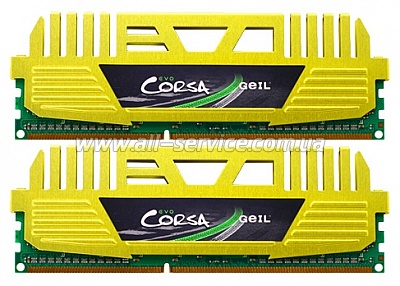  DDR3 8Gb PC17000/2133 (2x4GB) Geil EVO Corsa (GOC38GB2133C10ADC)