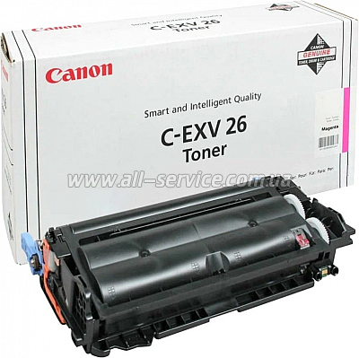 - Canon C-EXV26 Magenta (1658B006)