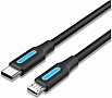 ���� ������ USB-C to Micro 5P 1.5m 2A black Vention (COVBG)