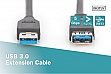 ���� ������ USB 3.0 AM/ AF 3.0m black Digitus (AK-300203-030-S)