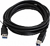 ������ ��� �������� USB 3.0 AM/BM 3.0m black Patron (CAB-PN-AMBM-USB3-30)