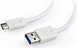 ���� ������ USB 3.0 AM to USB-C 0.5m Cablexpert (CCP-USB3-AMCM-W-0.5M)