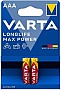 ��������� Varta Max Tech AAA LR03 * 2 (04703101412)