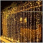 Гирлянда ColorWay Штора 3x2м 240 LED USB теплый цвет (CW-GW-240L32U) Гирлянда ColorWay Штора 3x2м 240 LED USB теплый цвет (CW-GW-240L32U)