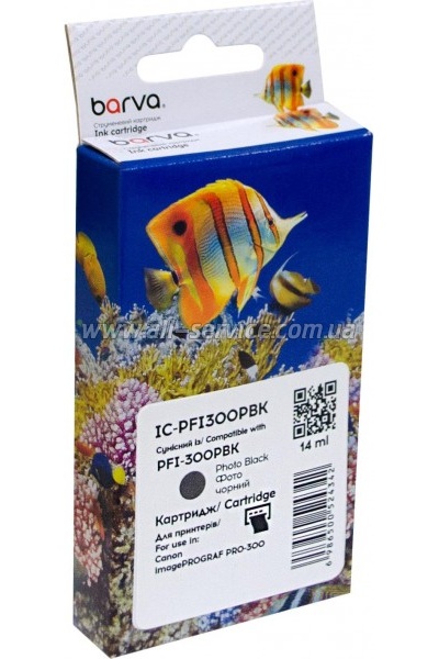 �������� Barva Canon PFI-300PBK/ 4193C001 photo black (IC-PFI300PBK)