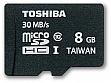   8GB TOSHIBA microSDHC Class 10 UHS-I + SD  (SD-C008UHS1 (BL5A)