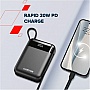 Батарея универсальная Canyon 10000mAh OnPower 104 PD 20W Black (CNS-CPB104B) Батарея универсальная Canyon 10000mAh OnPower 104 PD 20W Black (CNS-CPB104B)